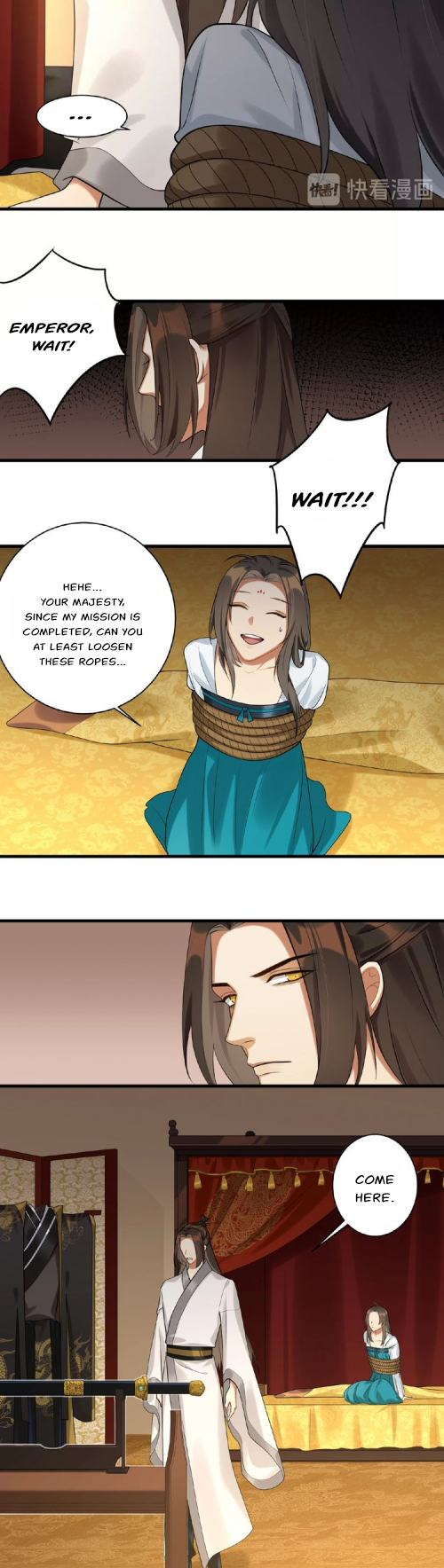 Please Fall Asleep, Emperor Ch. 4 Dress for Me