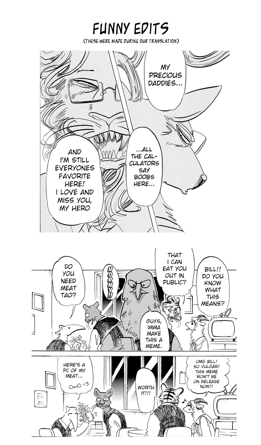 Beastars Ch. 182 Who Did You See During The Sunset On The Road To School That Day?