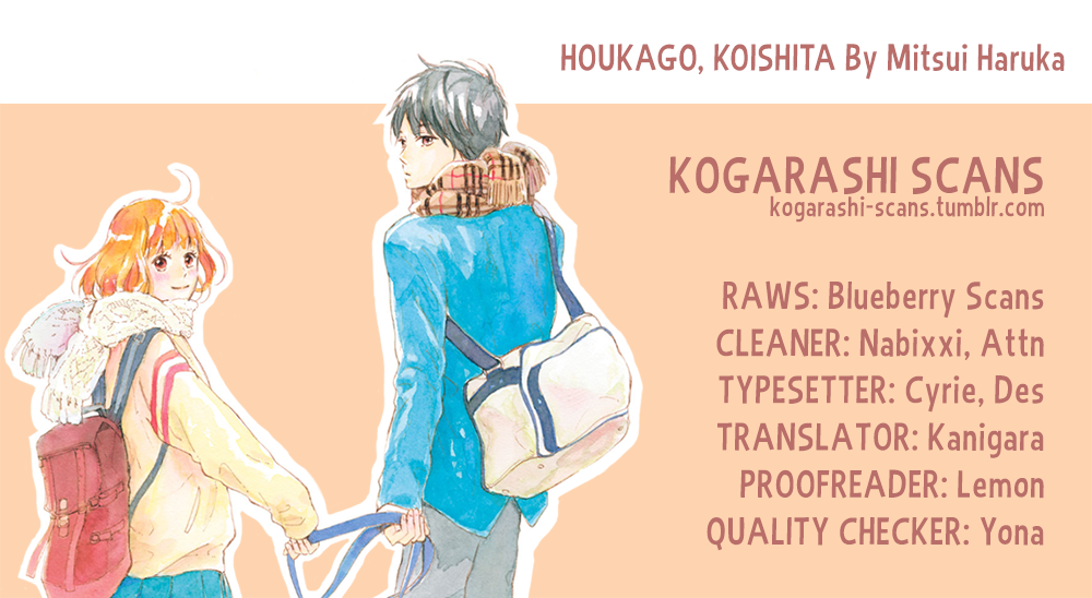 Houkago, Koishita Vol.7 Chapter 28