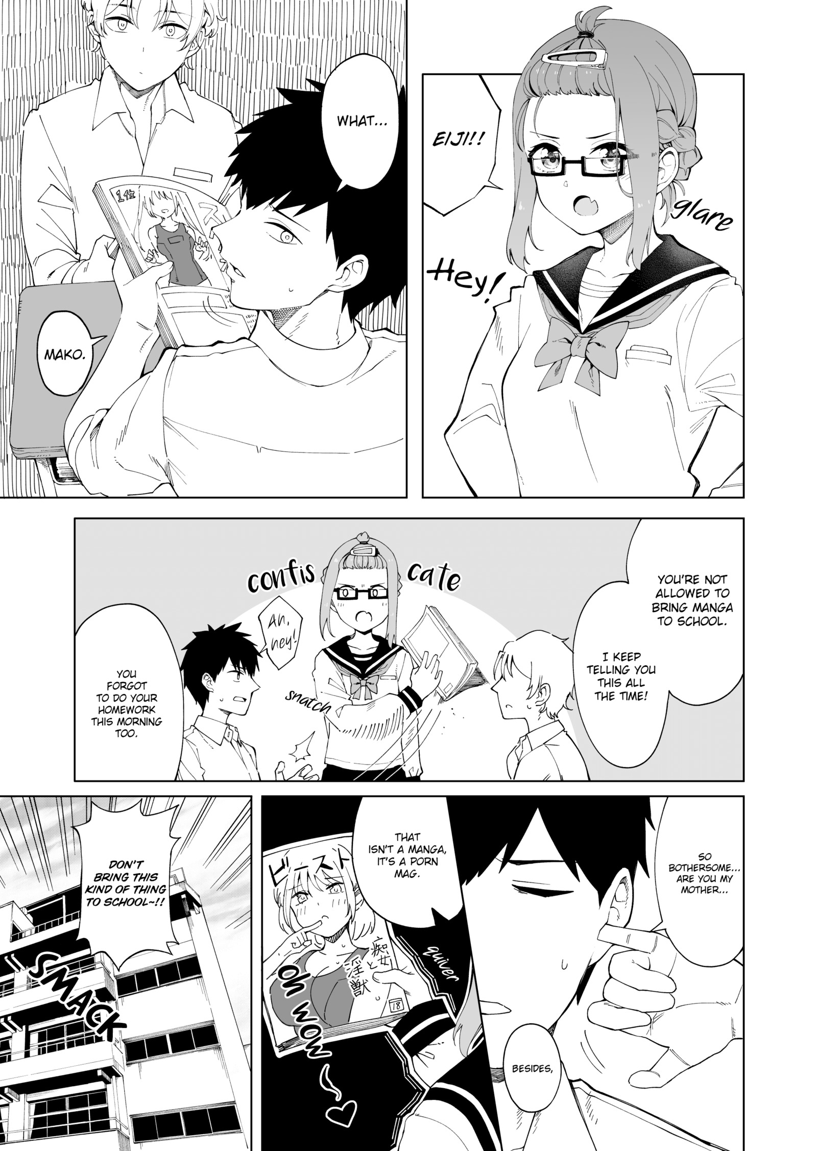 The Story of a Girl Who Can't Deal With a Problem Child ch.1