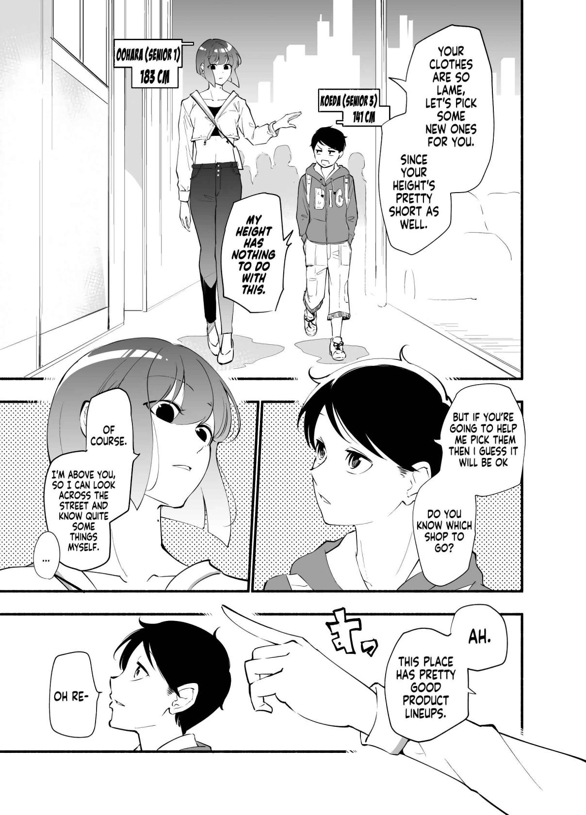 Until the Tall Kouhai (♀) and the Short Senpai (♂) Relationship Develops Into Romance Vol. 2 Ch. 10 The Story of a Short Boy who is Treated Like a Child by Girls