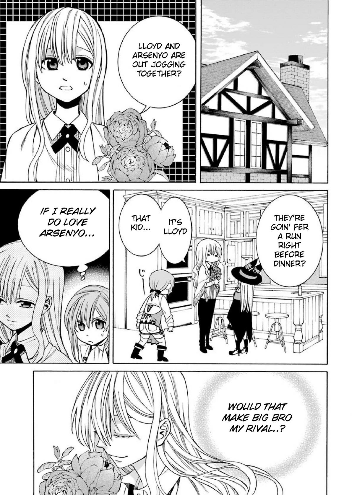 Majo no Geboku to Maou no Tsuno Ch. 28 The Witch's Servant and the Heart to Heart (2)