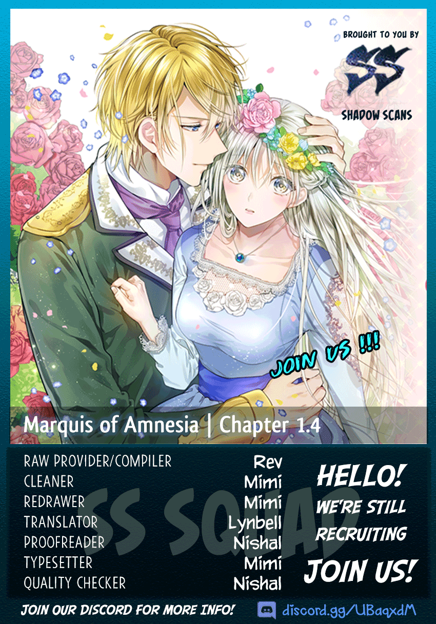 Marquis Of Amnesia Chapter 1.4