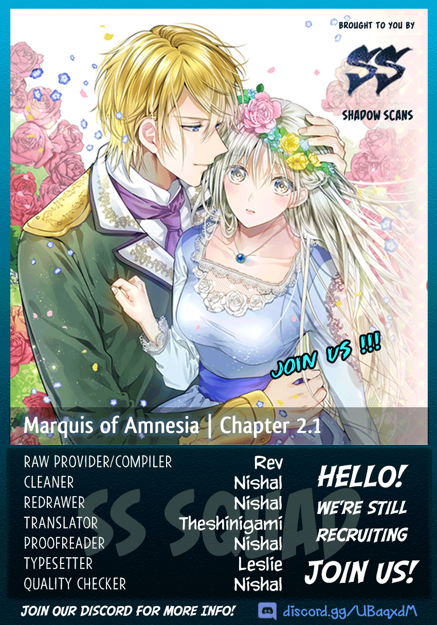 Marquis Of Amnesia Chapter 2.1