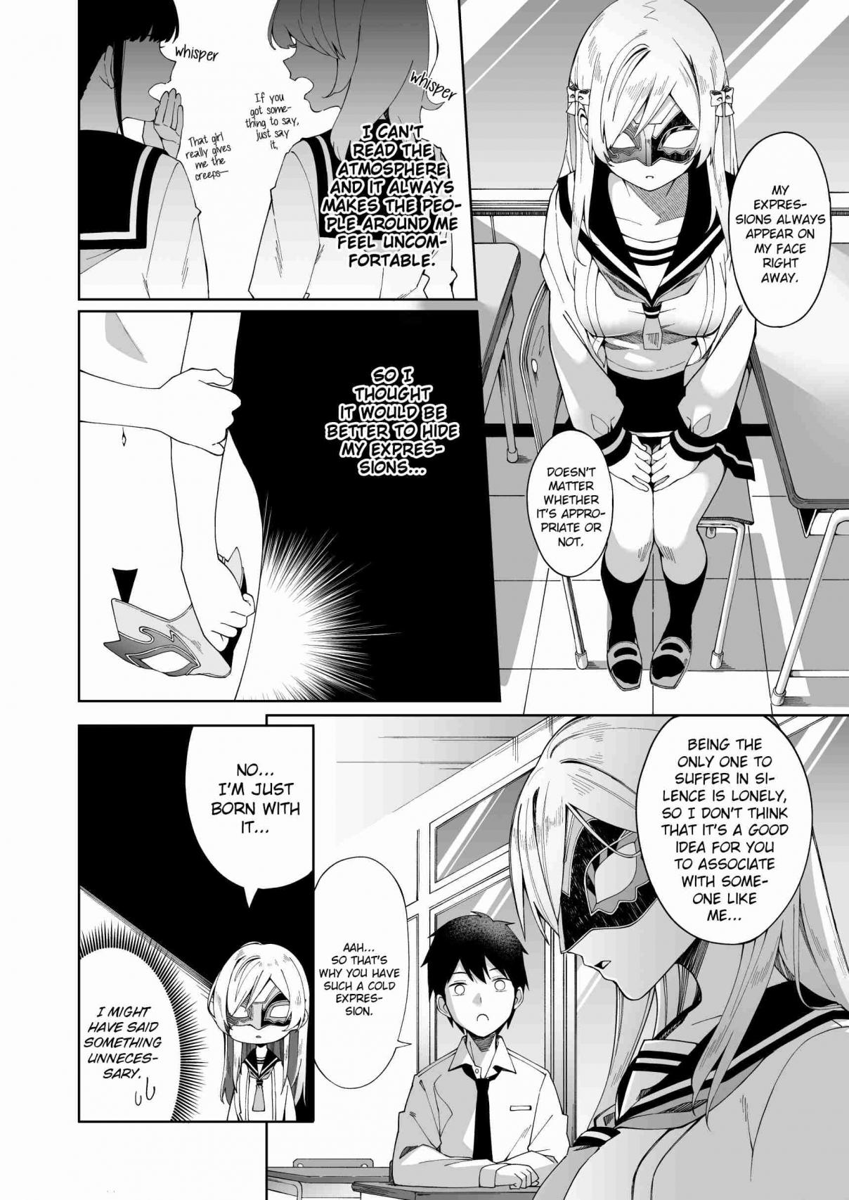 The Girl Who Does Not Show Any Facial Expression Ch. 2