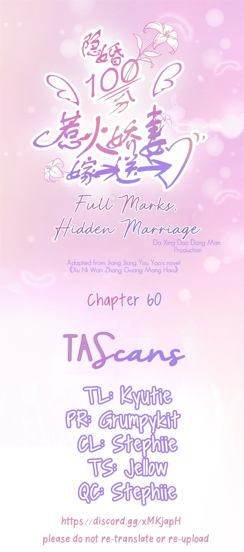 Full Marks Hidden Marriage: Pick Up a Son, Get a Free Husband ch.60