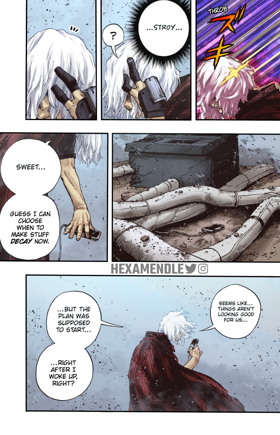 Boku no Hero Academia (Fan Colored) Ch. 273 The Thrill Of Destruction