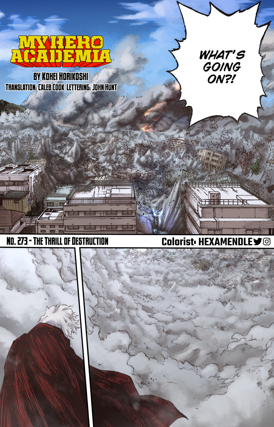 Boku no Hero Academia (Fan Colored) Ch. 273 The Thrill Of Destruction