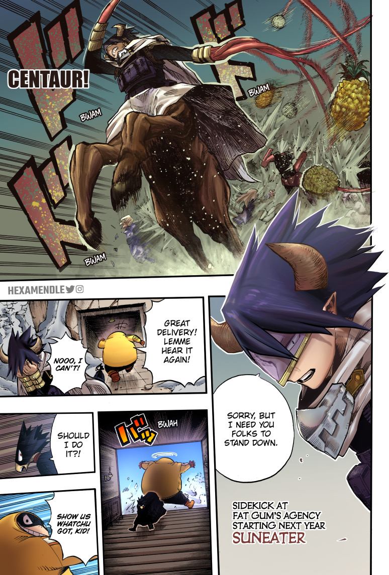 Boku no Hero Academia (Fan Colored) Ch. 265 Villains And Heroes