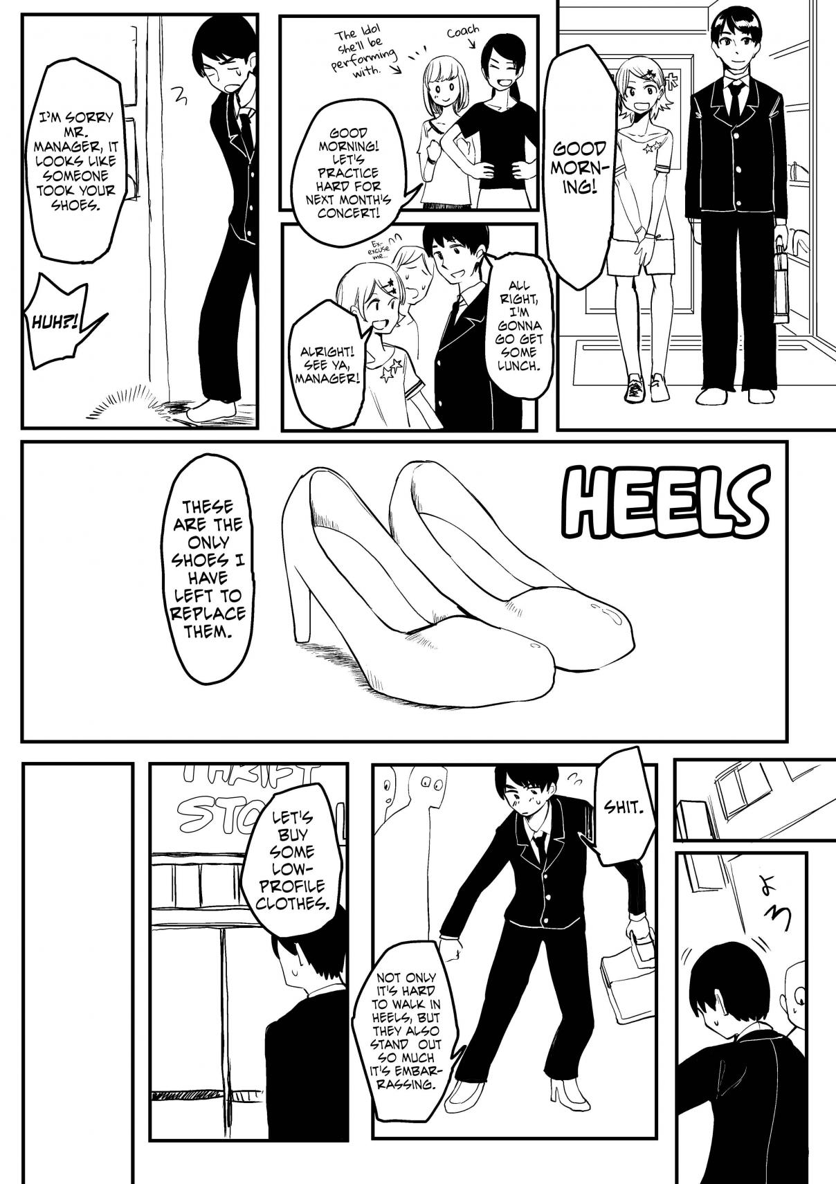 Heels That Transform the User Into a More Suitable Form. Oneshot