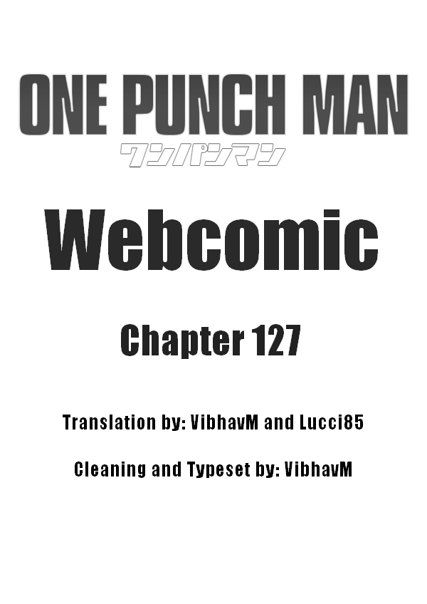 One Punch Man (Webcomic/Original) Ch. 127