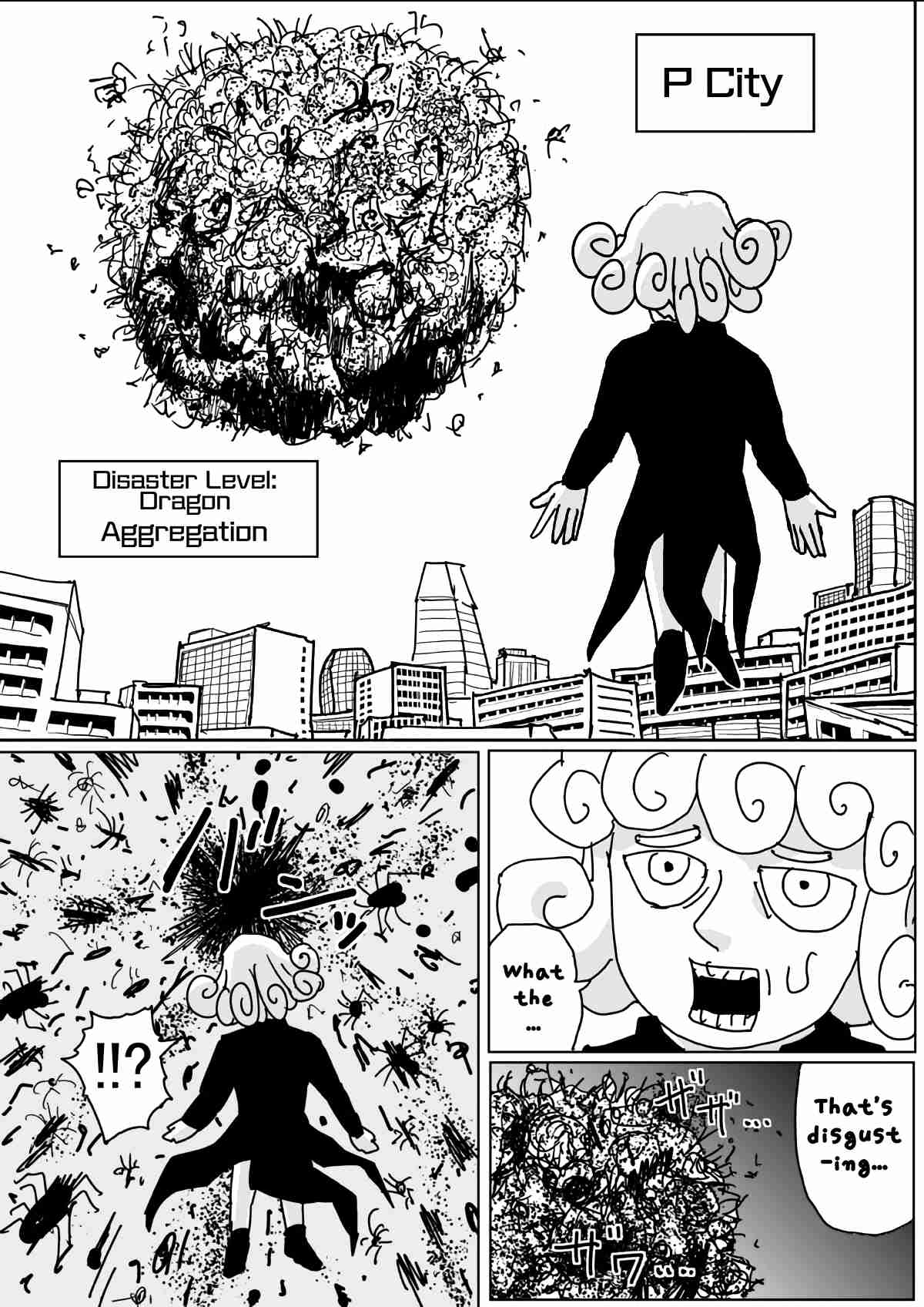One Punch Man (Webcomic/Original) Ch. 128