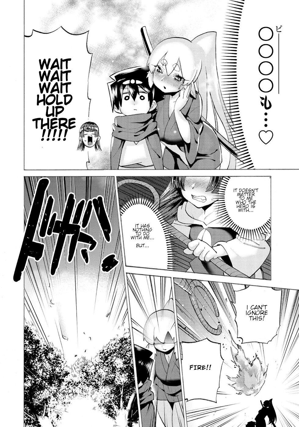 Love Comedy Hero & the Princess of Darkness Vol. 2 Ch. 16.1 Hero And The Female Warrior