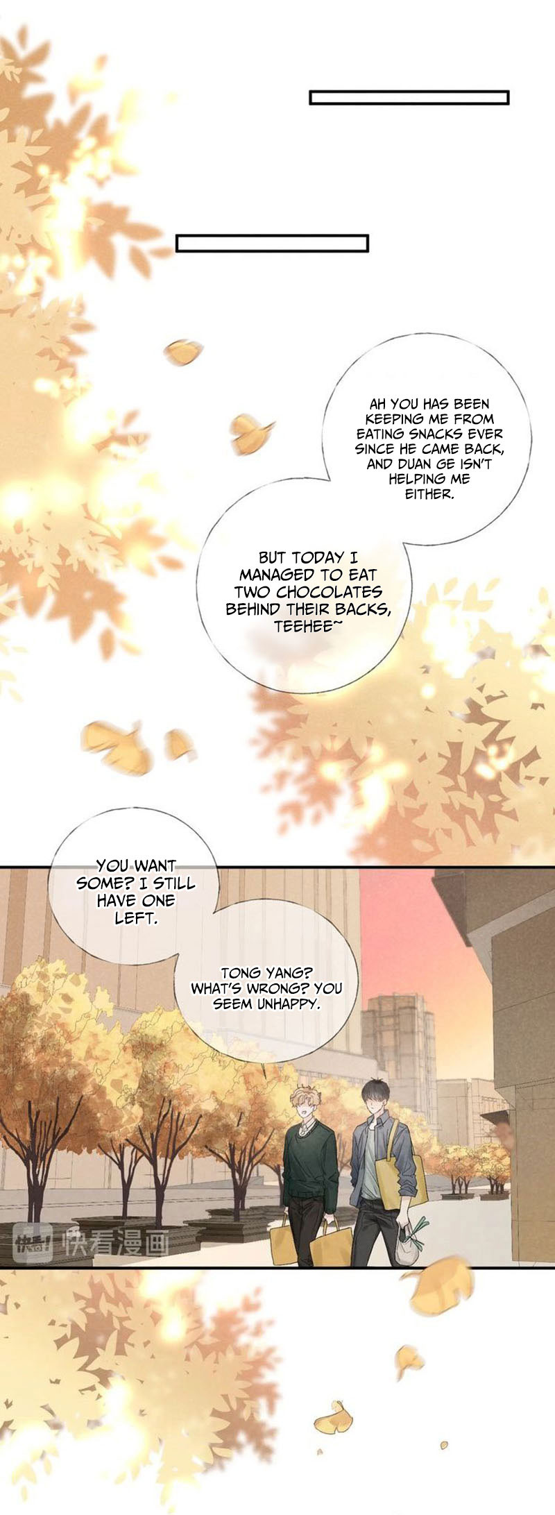 Indulged In Your Light Ch. 17 Waiting Under the Falling Leaves