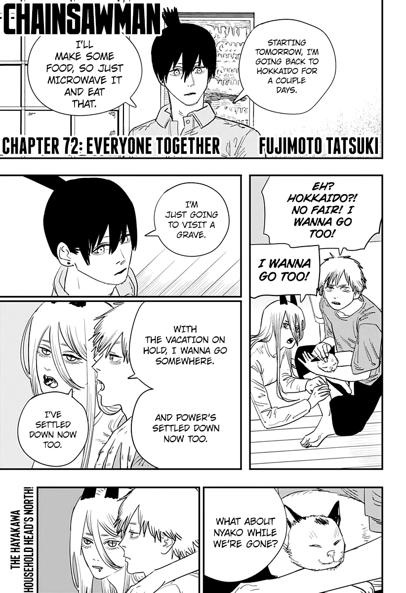 Chainsaw Man Ch. 72 Everyone Together