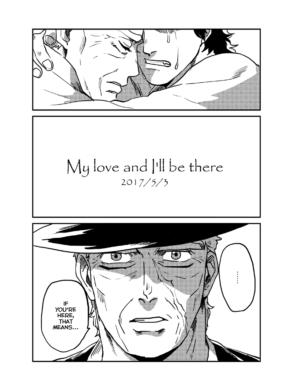 JoJo's Bizarre Adventure Brilliant Days Speedwagon's glory days (Doujinshi) Ch. 4 My love and I'll be there