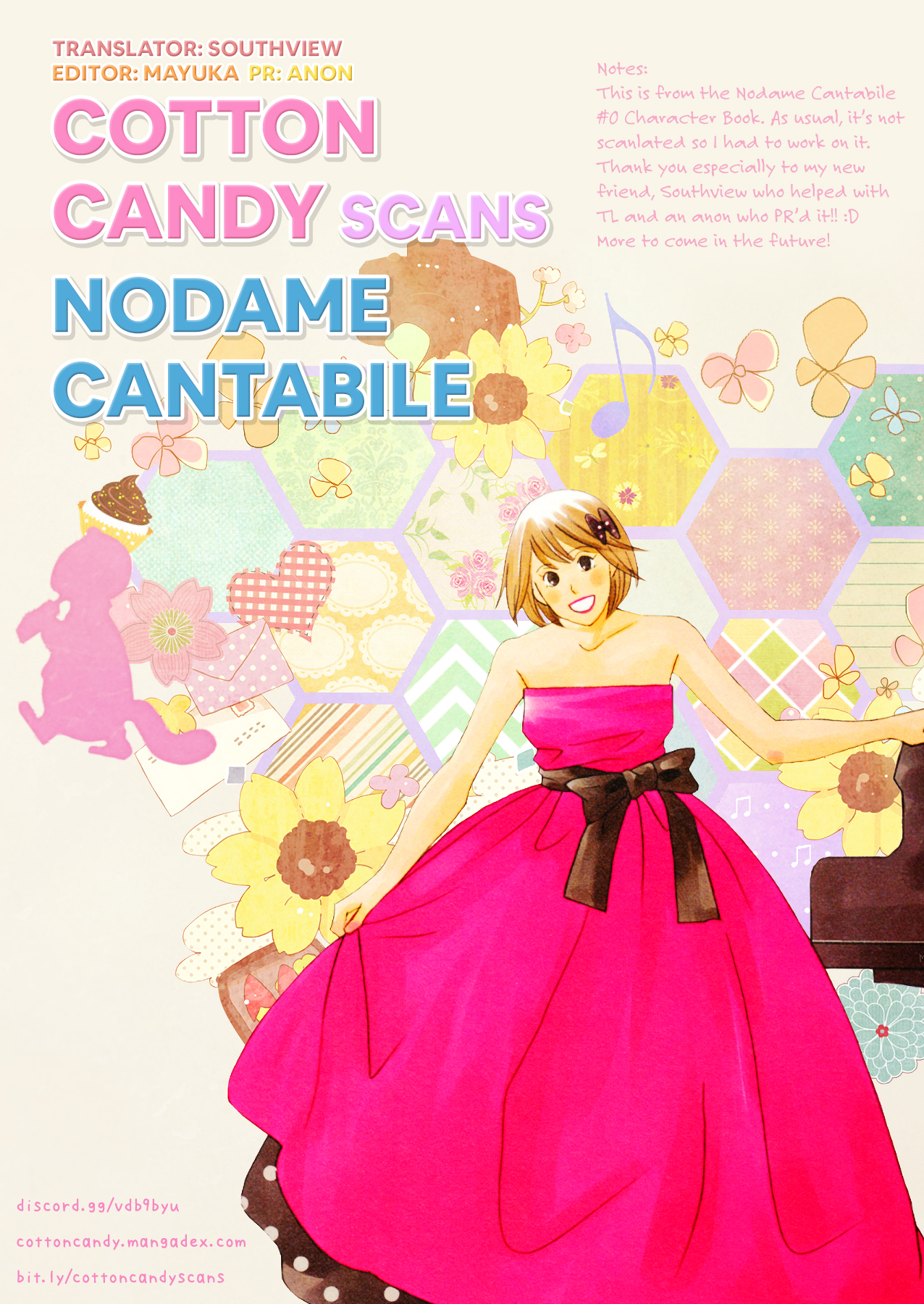 Nodame Cantabile Ch. 146.3 #0 Character Book