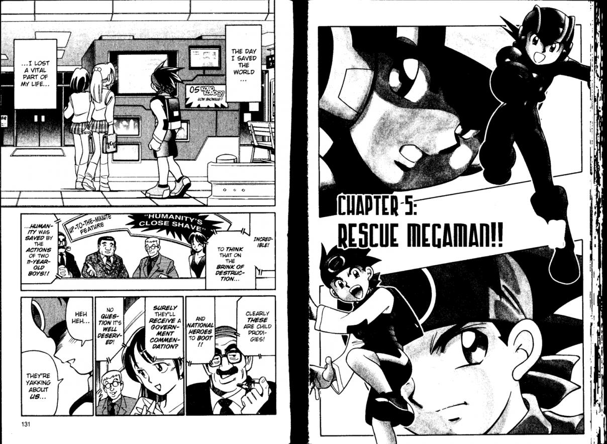 Rockman EXE Vol. 2 Ch. 11 Rescue MegaMan!!