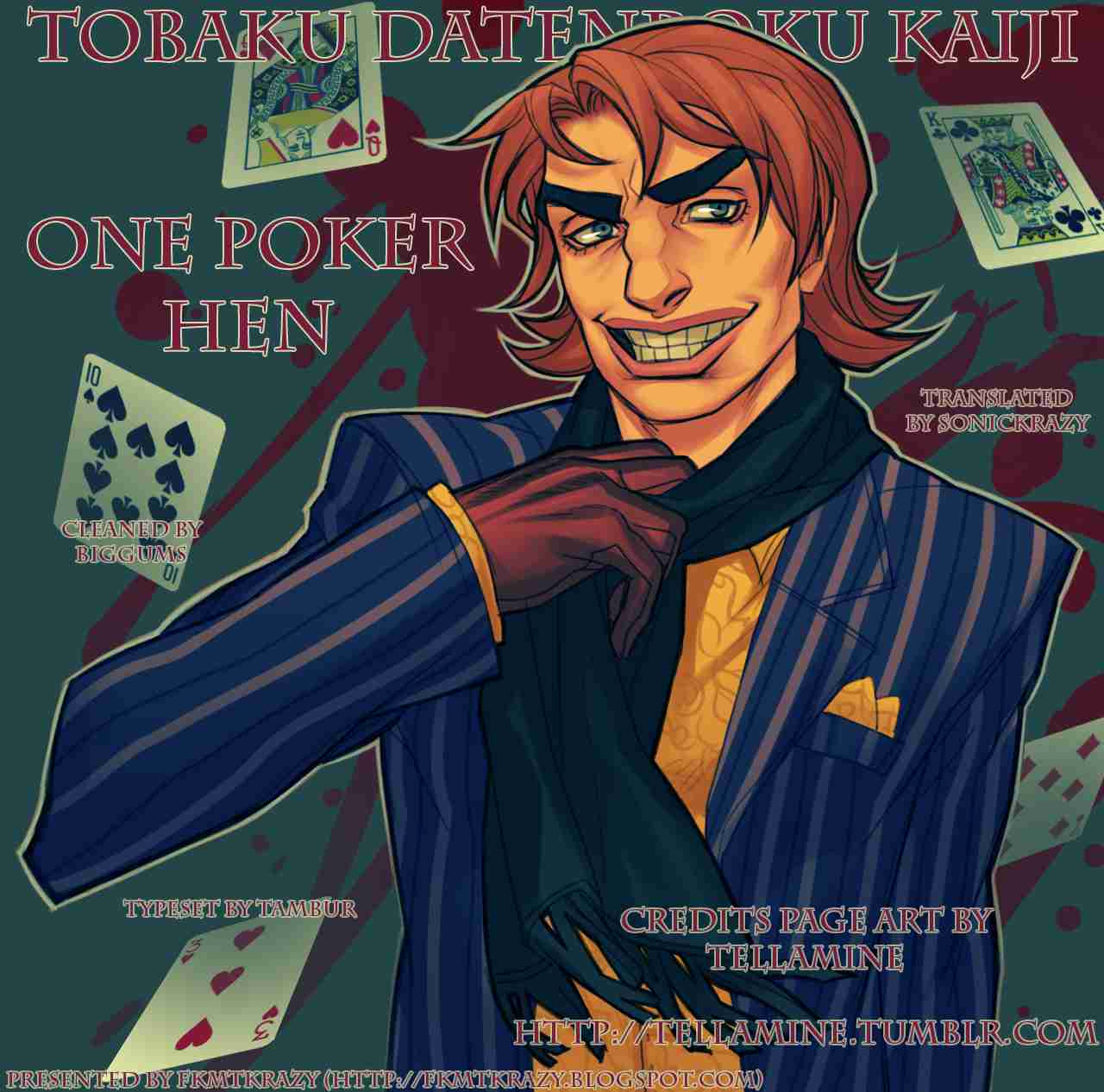 Tobaku Datenroku Kaiji: One Poker Hen Vol. 13 Ch. 221 Poison