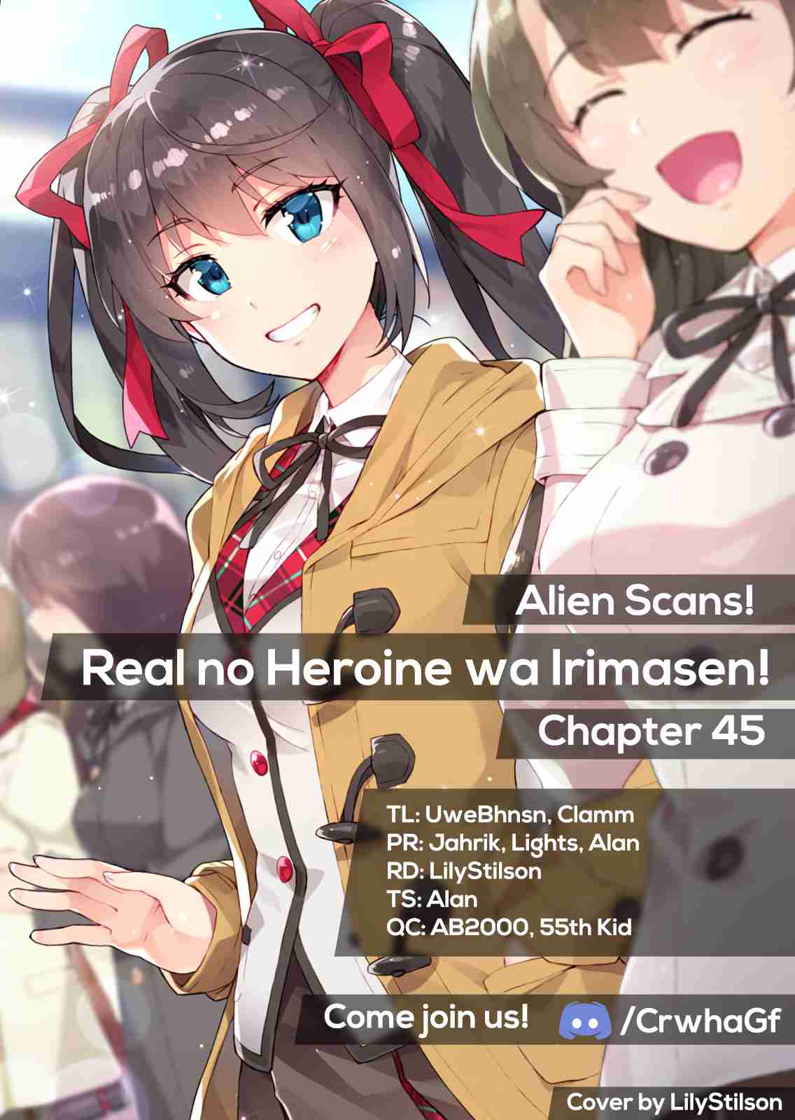 Real no Heroine wa Irimasen! Vol. 6 Ch. 45