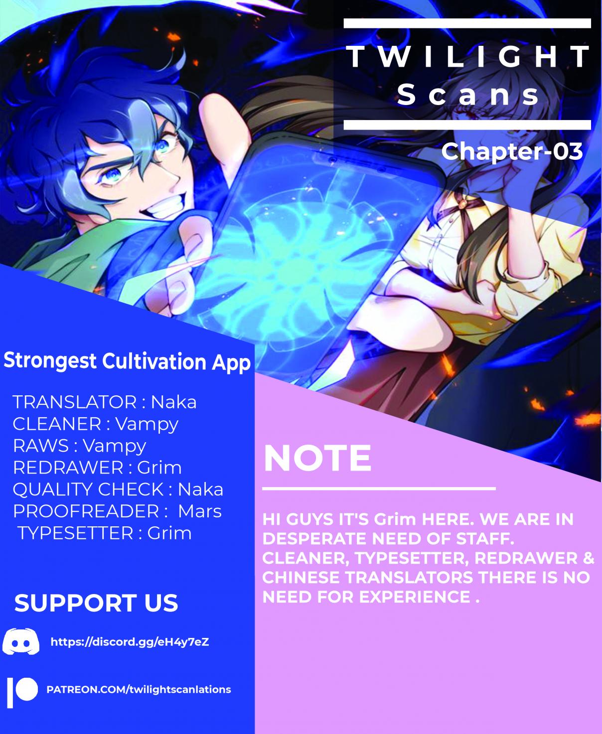 Strongest Cultivation App Ch. 1