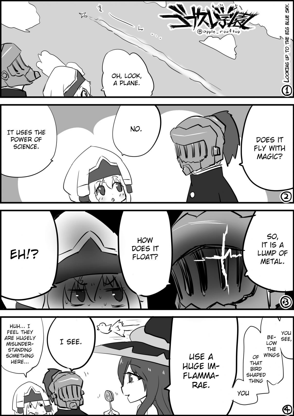Goblin Slayer High school Ch. 121 Looking up to the big blue sky