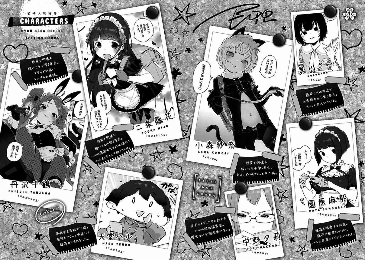 Kyou Kara Ore wa Loli no Himo! Vol. 3 Ch. 18.5 Volume Extras