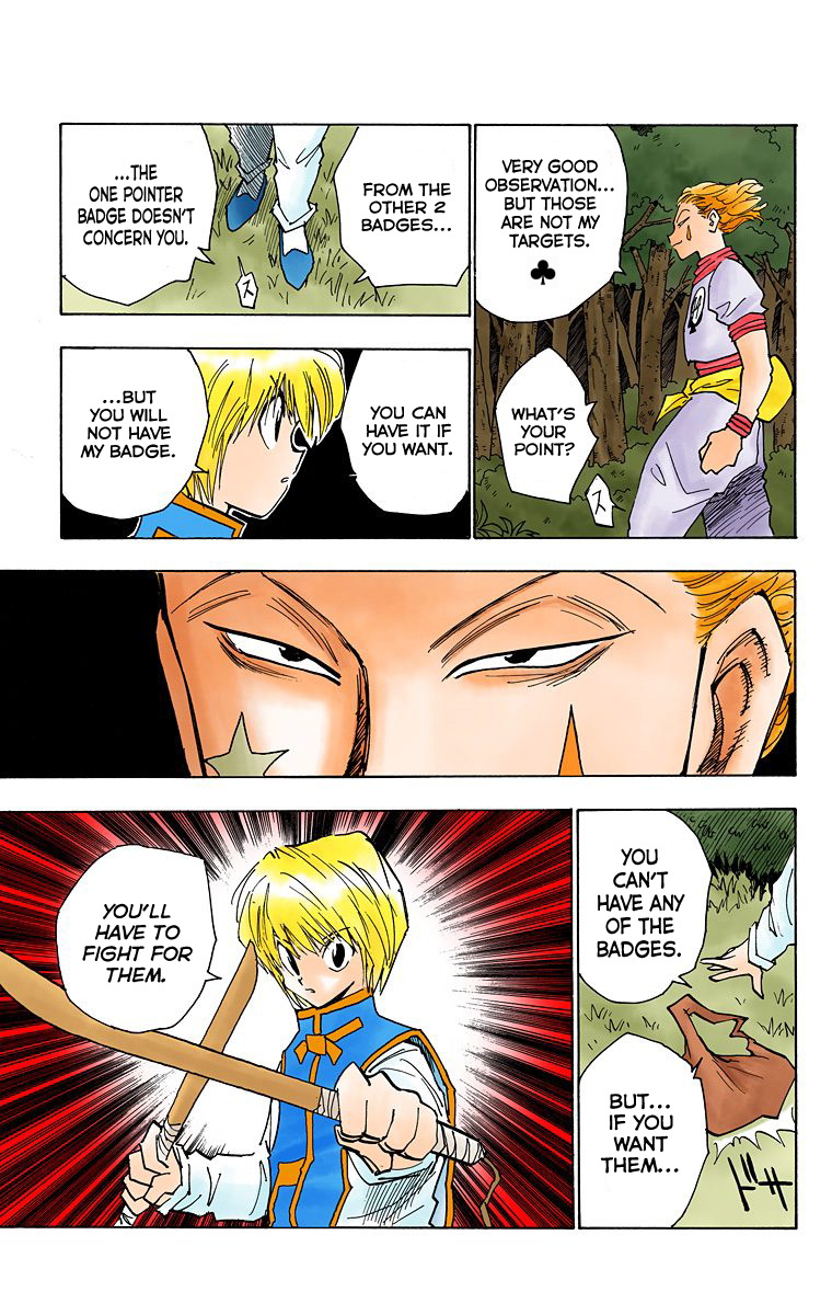 Hunter x Hunter Full Color Vol. 4 Ch. 27 A Volatile Situation