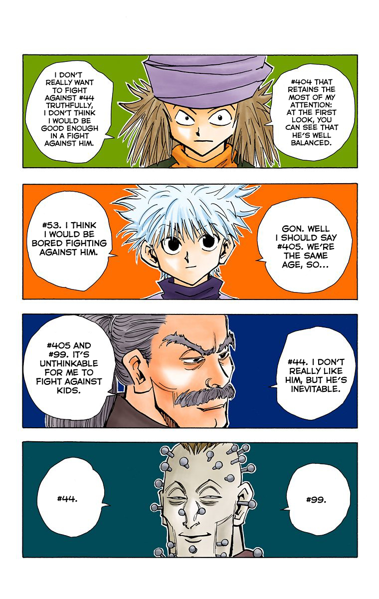 Hunter x Hunter Full Color Vol. 4 Ch. 32 And The Final Test...?