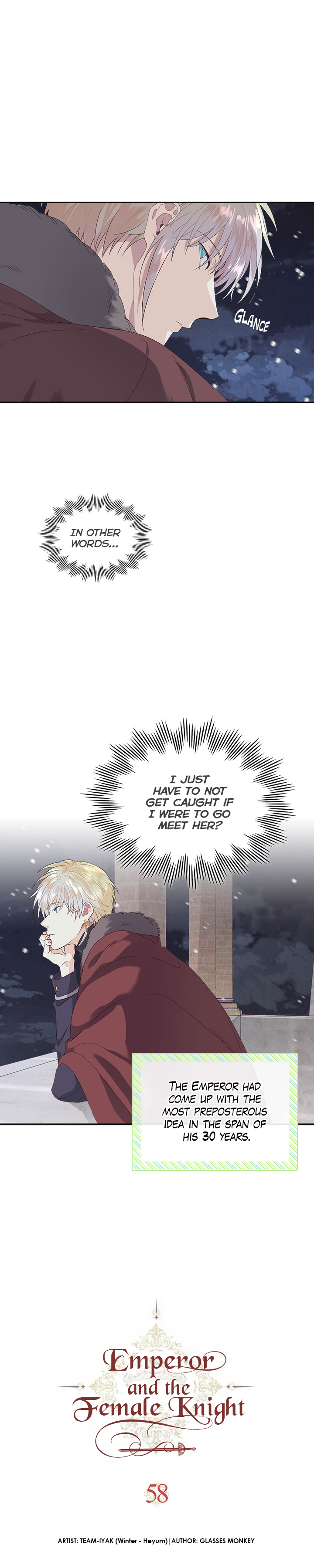 Emperor and the Female Knight Ch. 58
