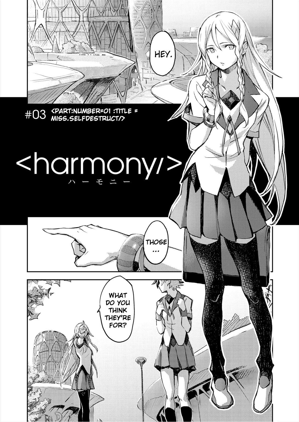 Harmony Vol. 1 Ch. 3