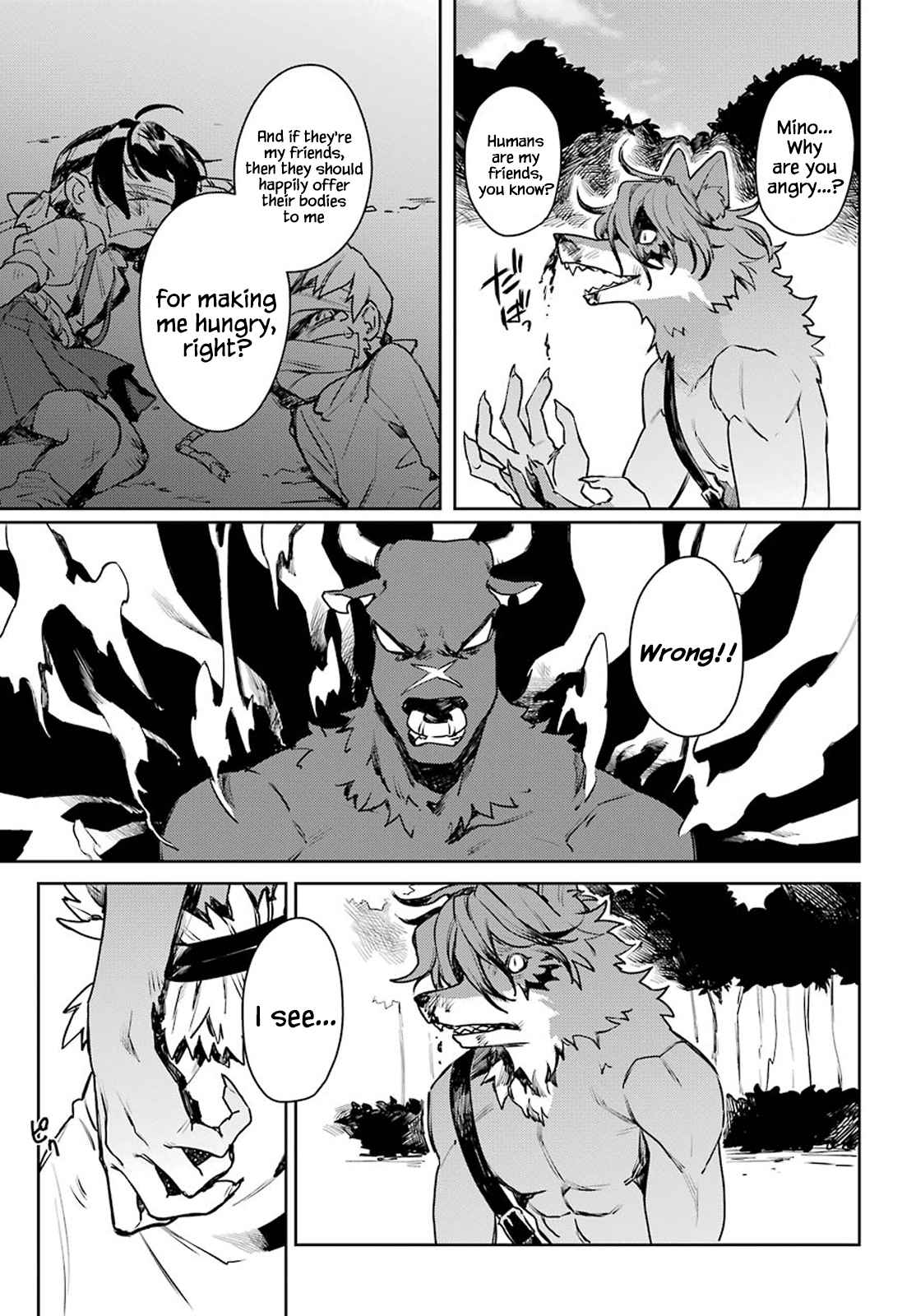Minotaurus's Sweetheart Ch. 8 Even Though We're Friends
