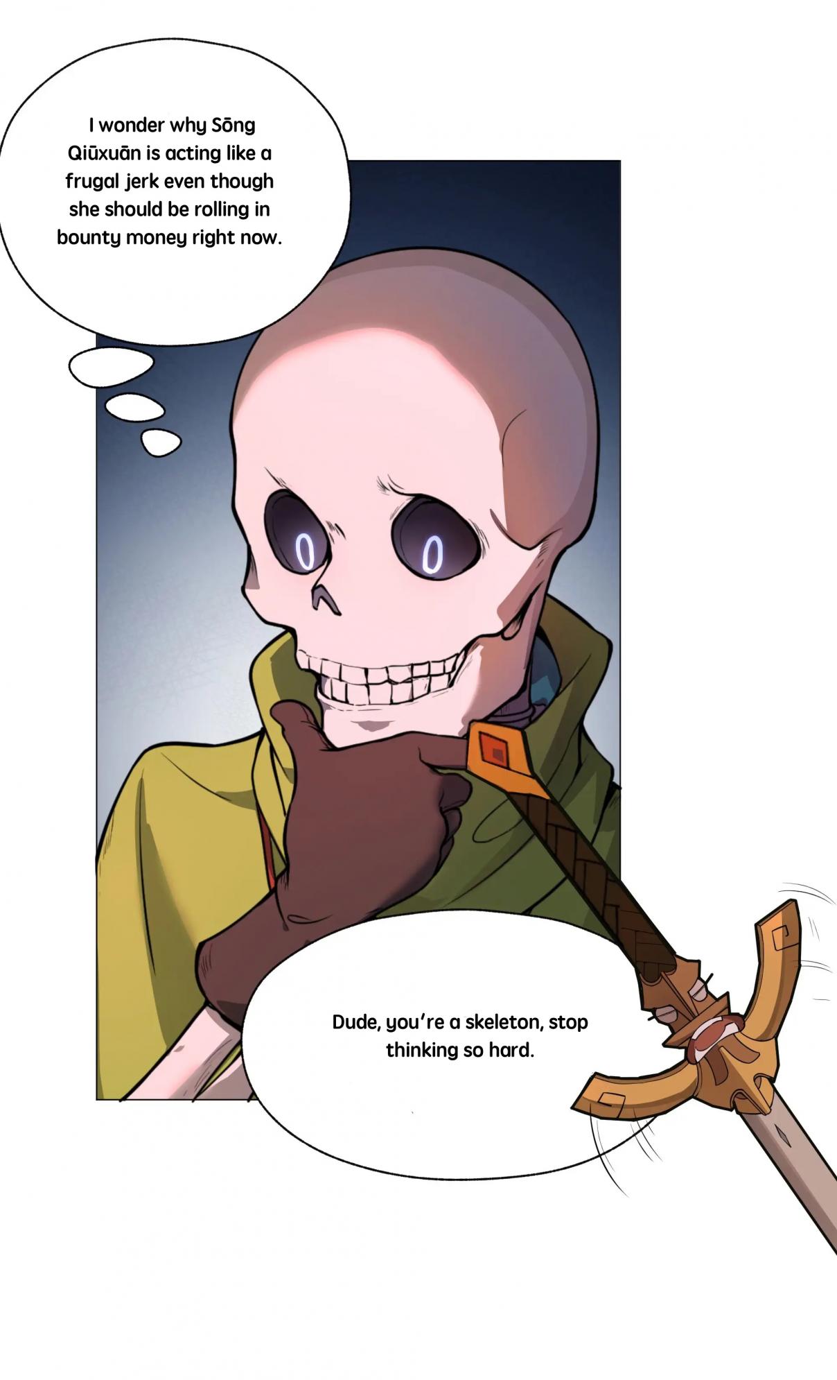 Little Skeleton Ch. 6 Getting straight to the point is a good quality!