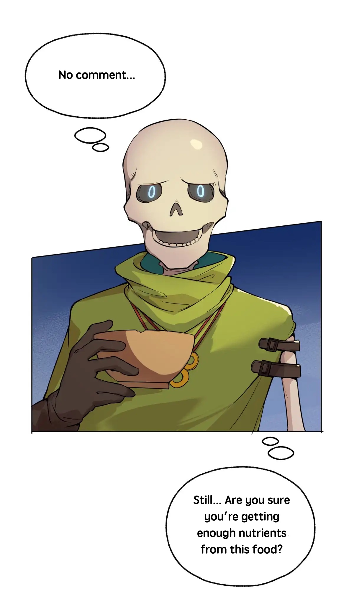 Little Skeleton Ch. 6 Getting straight to the point is a good quality!