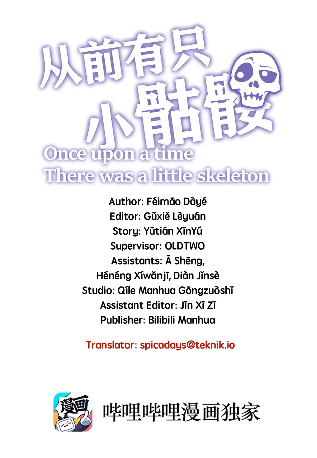 Little Skeleton Ch. 10 Look at what in the world you're saying