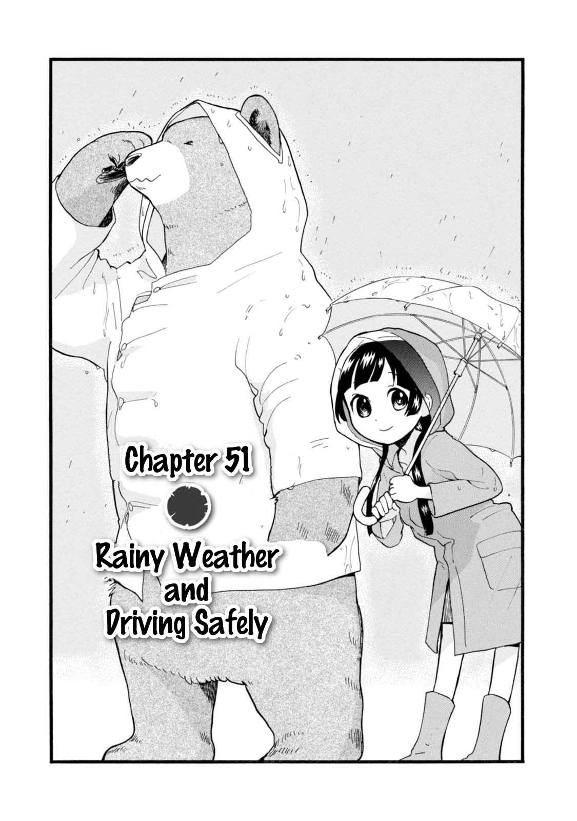 Kumamiko Girl Meets Bear Vol. 9 Ch. 51 Rainy Weather and Driving Safely