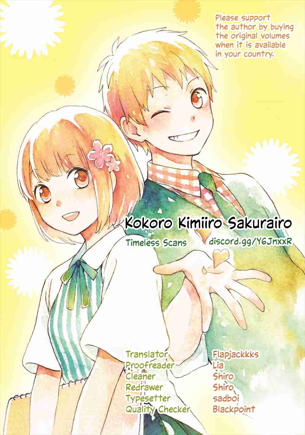Kokoro Kimiiro Sakurairo Vol. 2 Ch. 14
