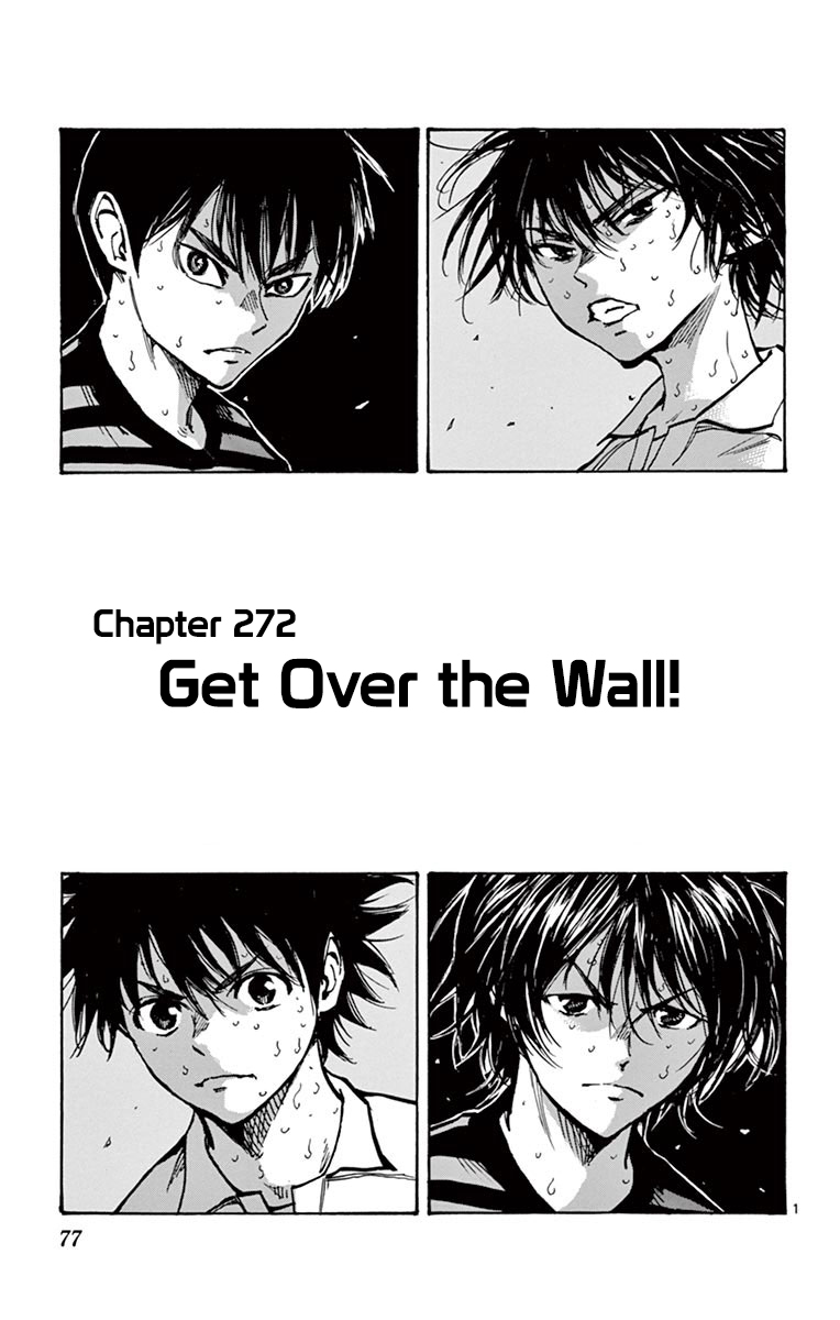 BE BLUES ~Ao ni nare~ Vol. 28 Ch. 272 Get Over the Wall!