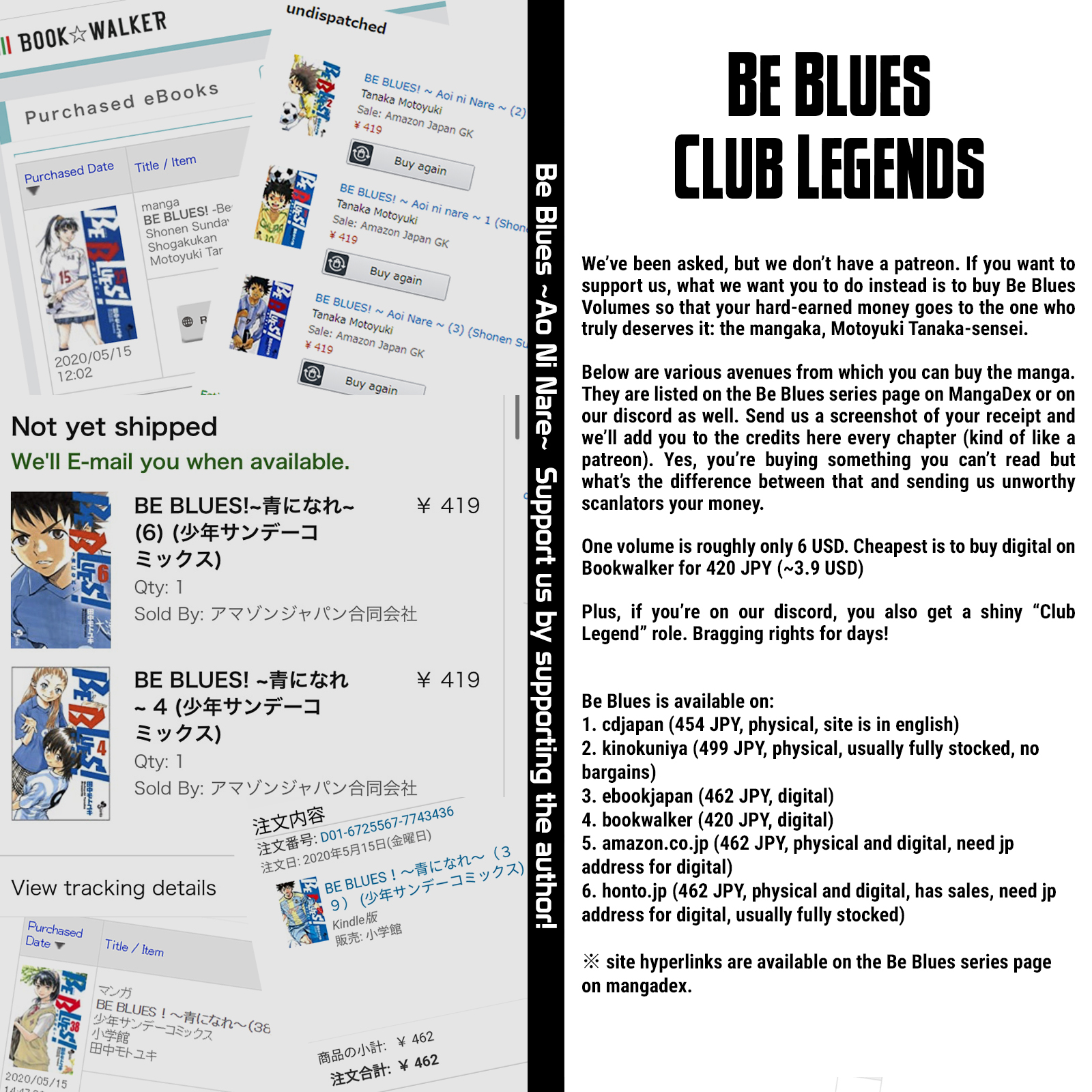 Be Blues ~Ao Ni Nare~ Vol.38 Chapter 374