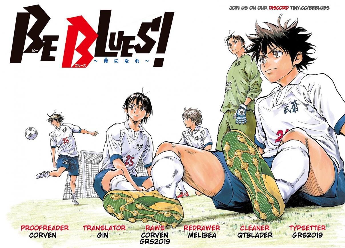 BE BLUES ~Ao ni nare~ Vol. 40 Ch. 397 Just One Weapon