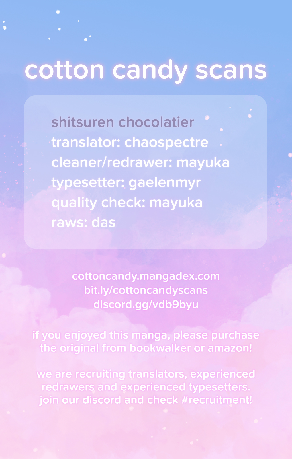 Shitsuren Chocolatier Vol. 3 Ch. 8