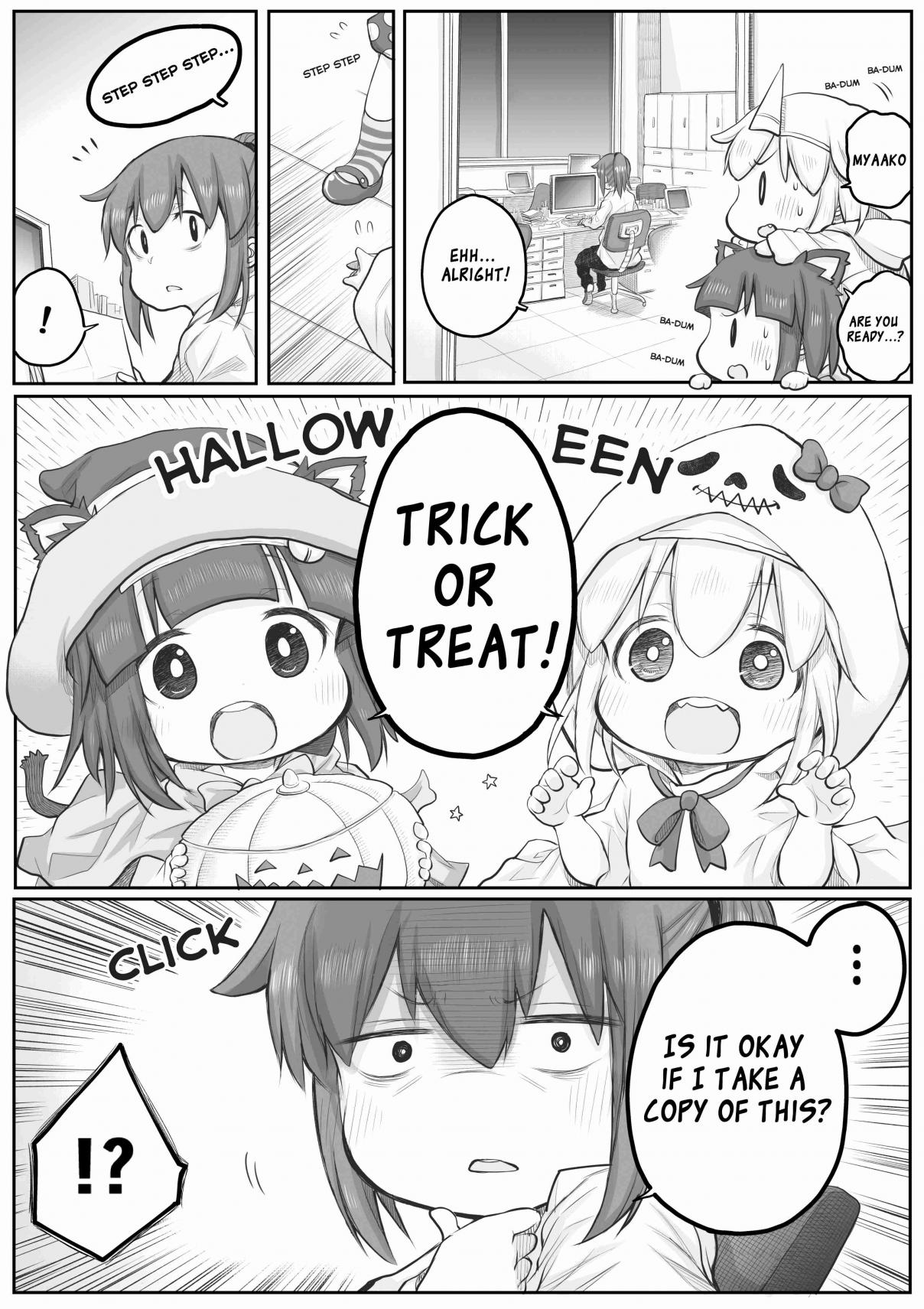 Ms. Corporate Slave Wants to be Healed by a Loli Spirit Vol. 1 Ch. 31 Halloween