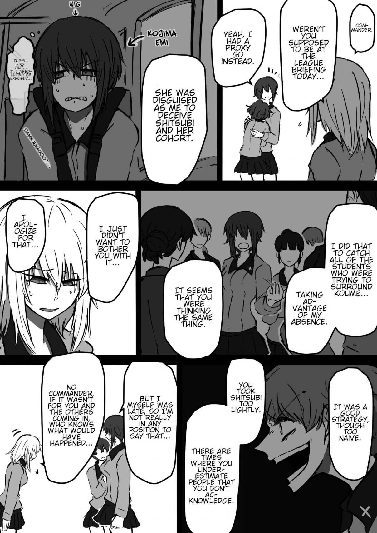 Girls und Panzer Unofficial Story Koume's Road Vol. 4 Ch. 11