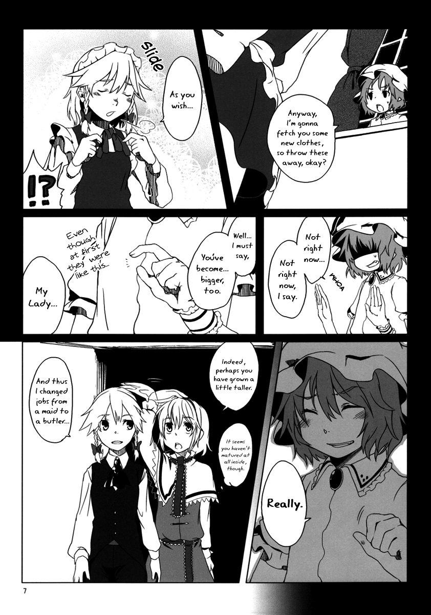Touhou Unmendable time and a Winter Coat for the Season Oneshot