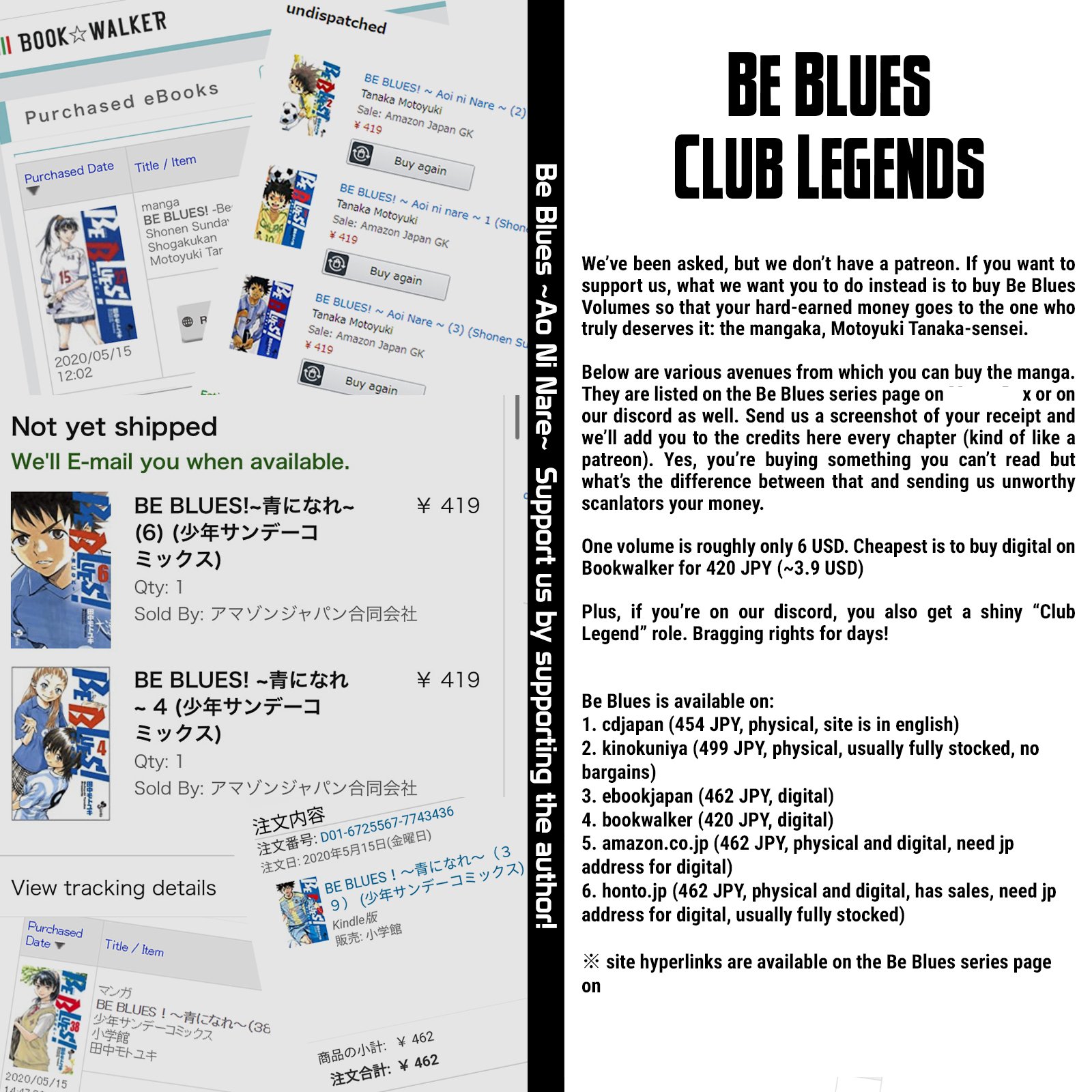 Be Blues! - Ao ni Nare vol.37 ch.368
