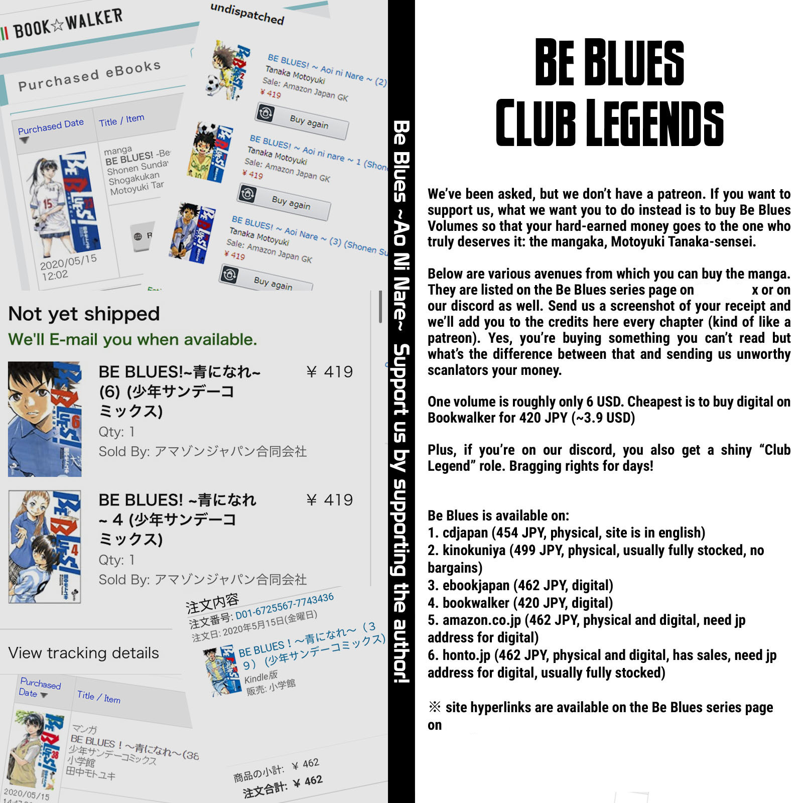 Be Blues! - Ao ni Nare vol.40 ch.390