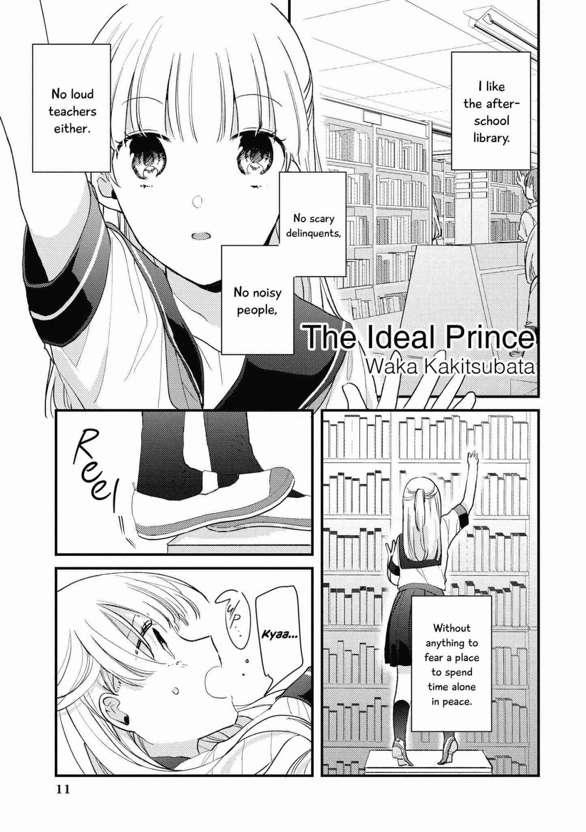 “It’s Too Precious and Hard to Read!!” 4P Short Stories Vol. 2 Ch. 28 The Ideal Prince [by Waka Kakistubata]