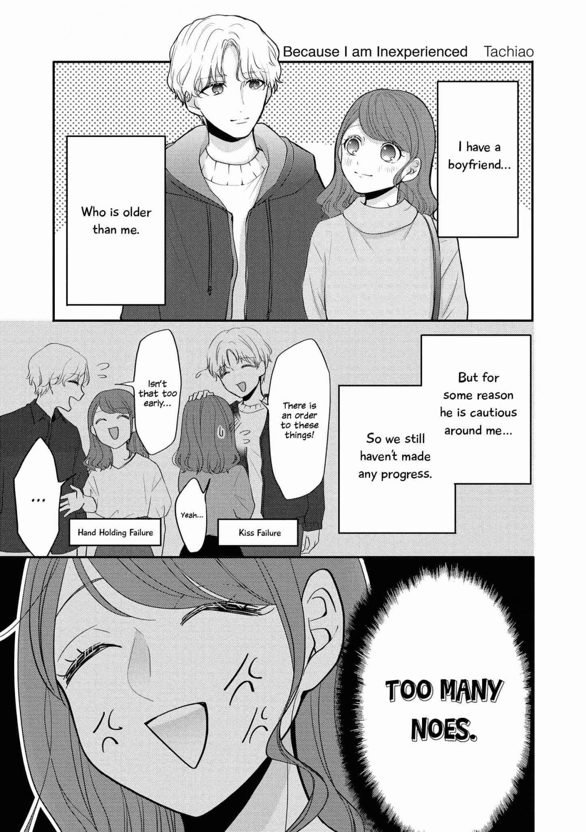 “It’s Too Precious and Hard to Read!!” 4P Short Stories Vol. 2 Ch. 45 Because I am Inexperienced [by Tachiaoi]
