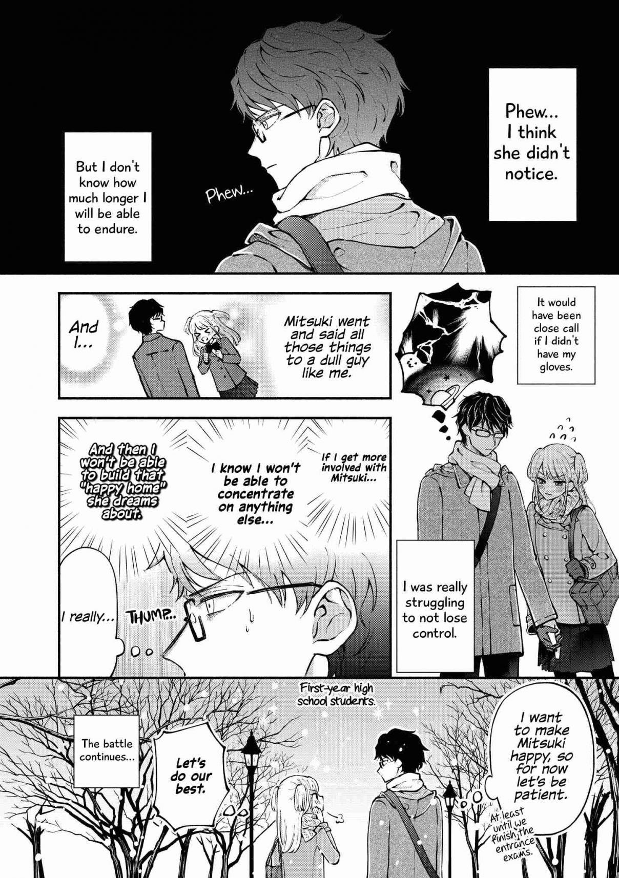 “It’s Too Precious and Hard to Read!!” 4P Short Stories Vol. 2 Ch. 40 My Cautious Childhood Friend [by Majiko]