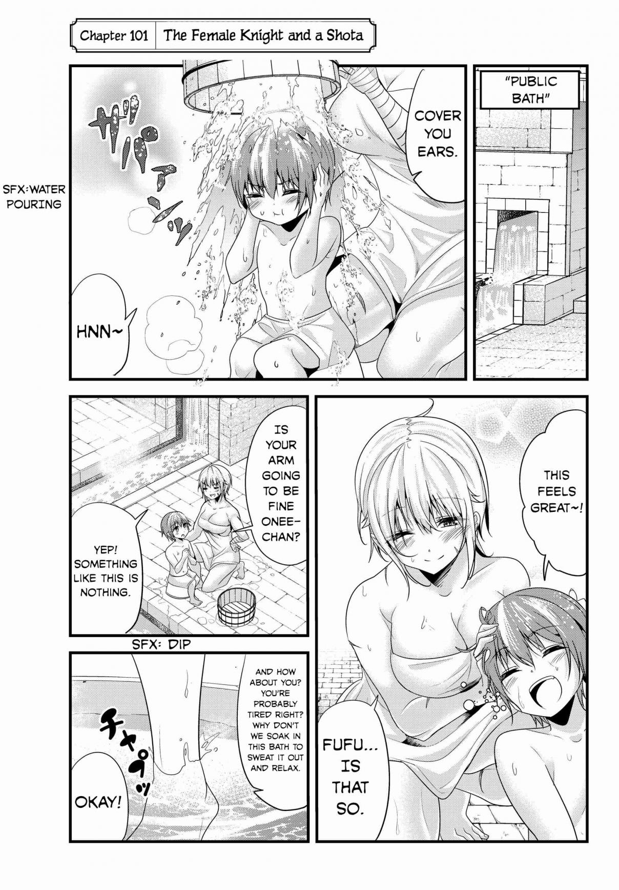 A Story About Treating a Female Knight, Who Has Never Been Treated as a Woman, as a Woman Ch. 101 The Female Knight and a Shota